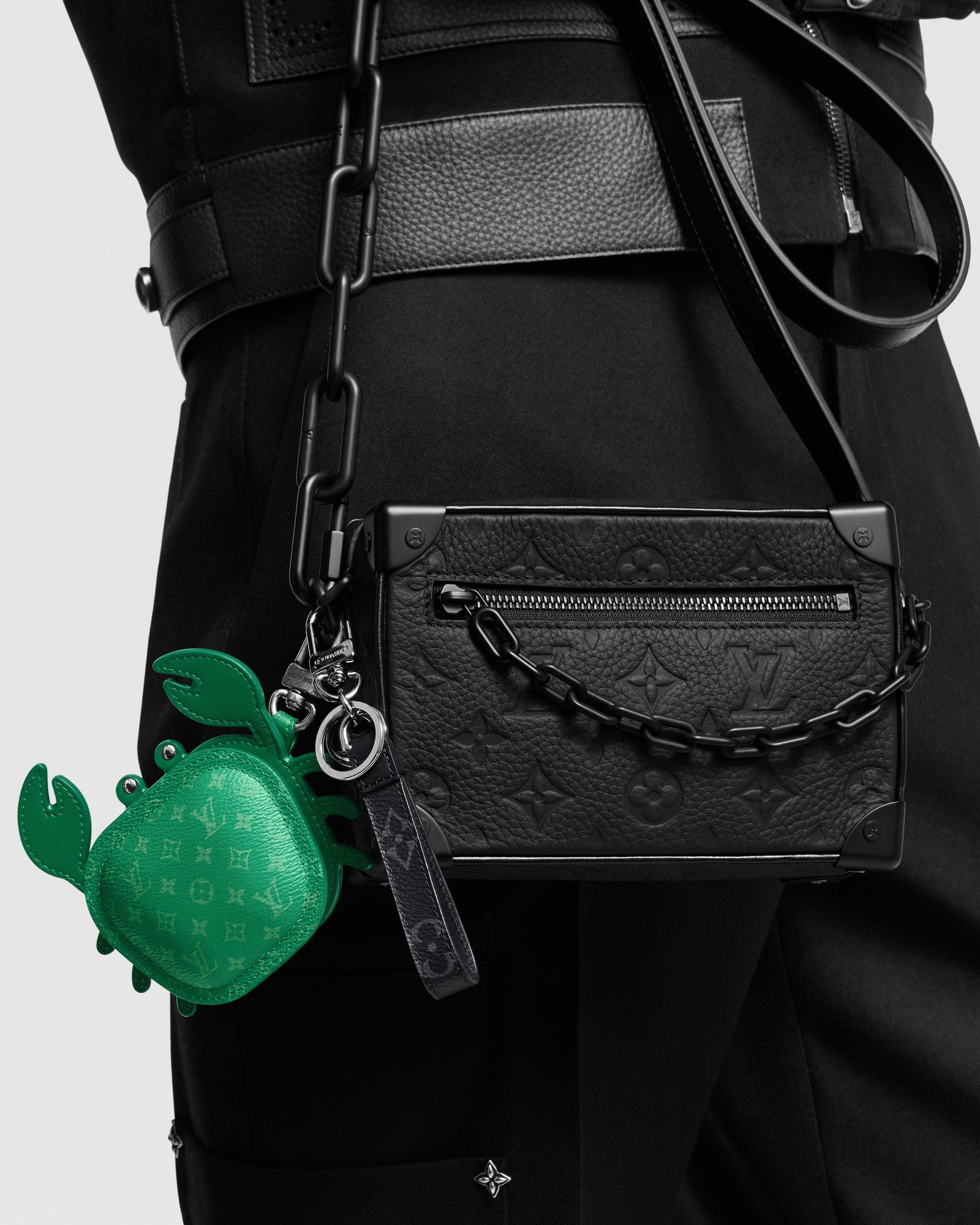 Mini Soft Trunk Monogram Taurillon Leather - Holiday M55702